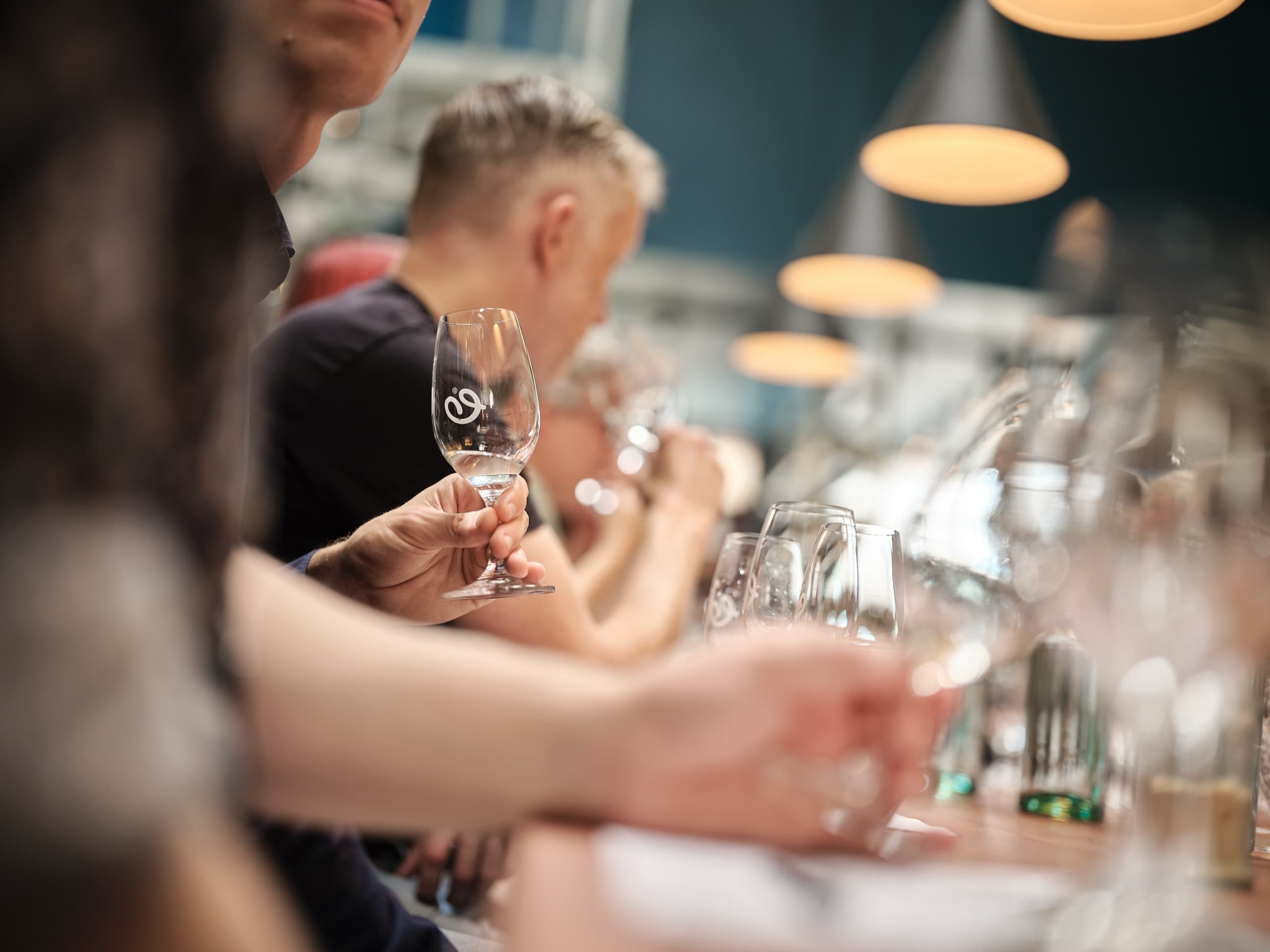 Distillery lunch in the engine room